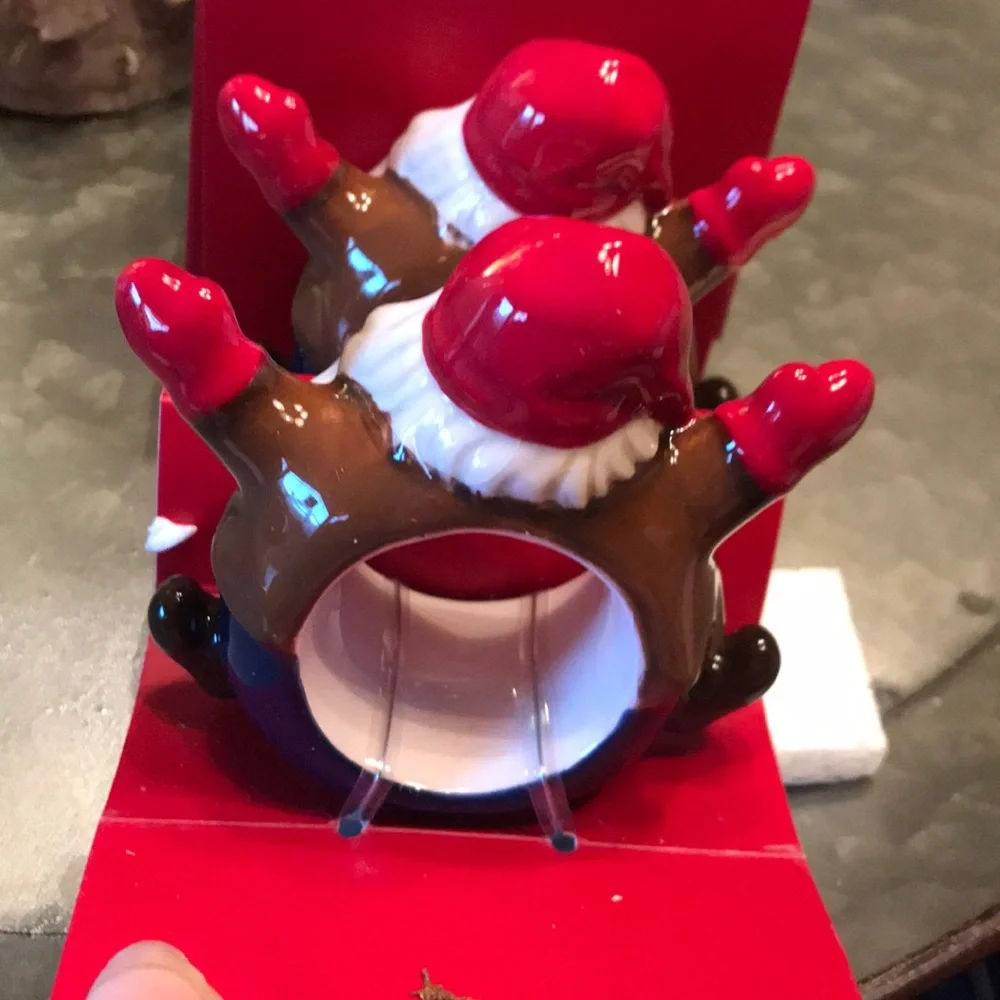 Williams-Sonoma Nordic Elf Napkin Rings